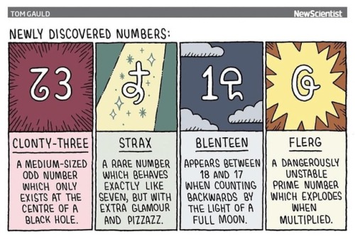 Newly Discovered Numbers