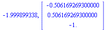 -1.999899343, Vector[column]([[-.506169269100000042], [.506169269100000042], [-.99999999949999996]])