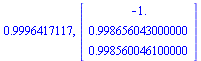 .9996417124, Vector[column]([[-1.], [.998656043300000018], [.998560046399999956]])