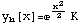 y [x] = ^x^2/2 K  h