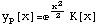 y [x] = ^x^2/2 K[x]  p